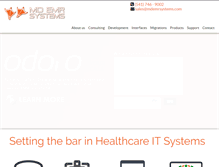 Tablet Screenshot of mdemrsystems.com